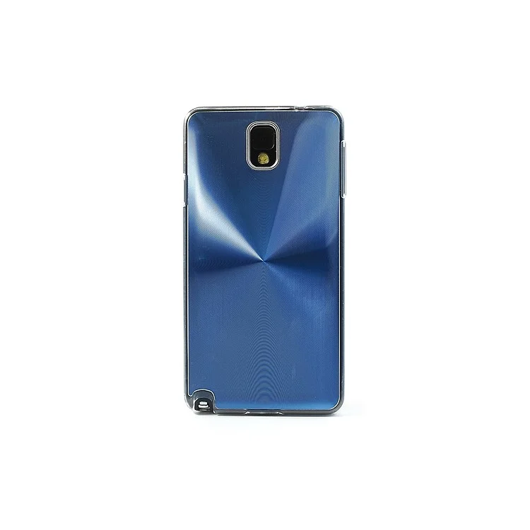Dark Blue Metallic CD Veins Hard Shell for Samsung Galaxy Note 3 N9000 N9002 N9005
