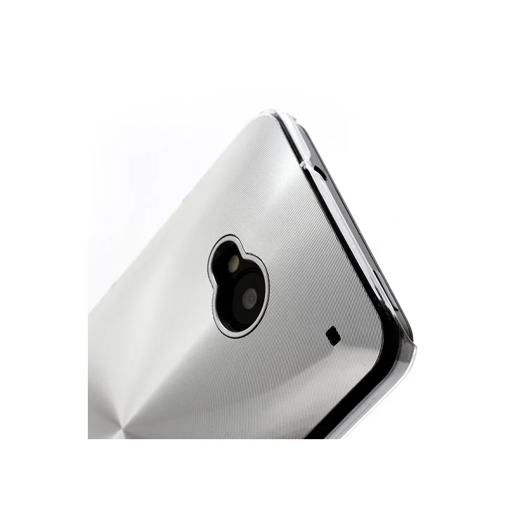 CD Veins Metal Aluminium Hard Case Shell for HTC One M7 801e - Silver