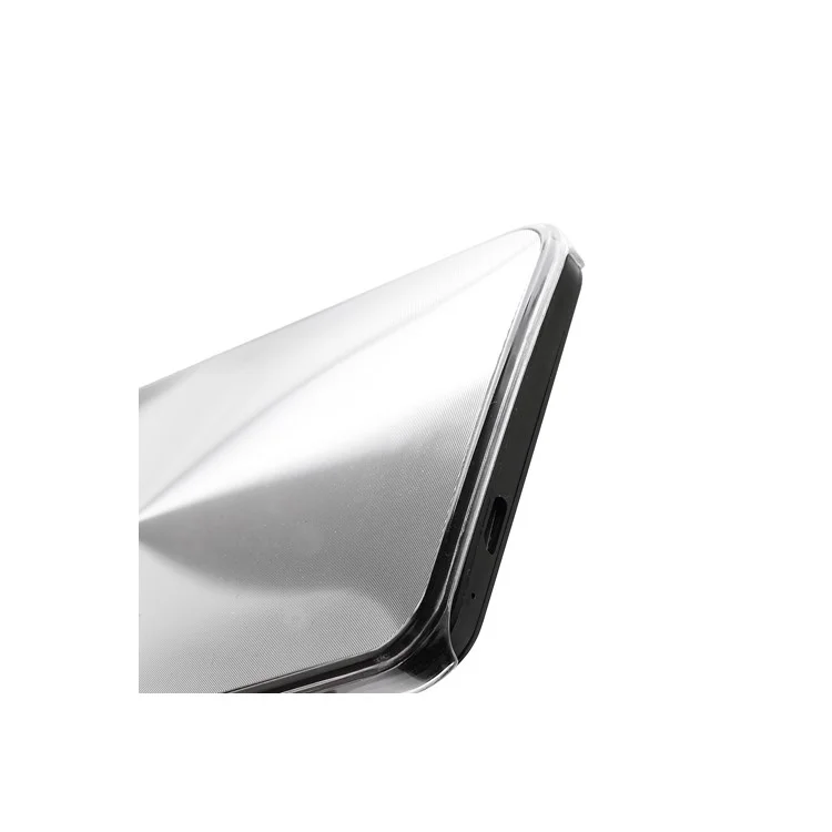 CD Veins Metal Aluminium Hard Case Shell for HTC One M7 801e - Silver