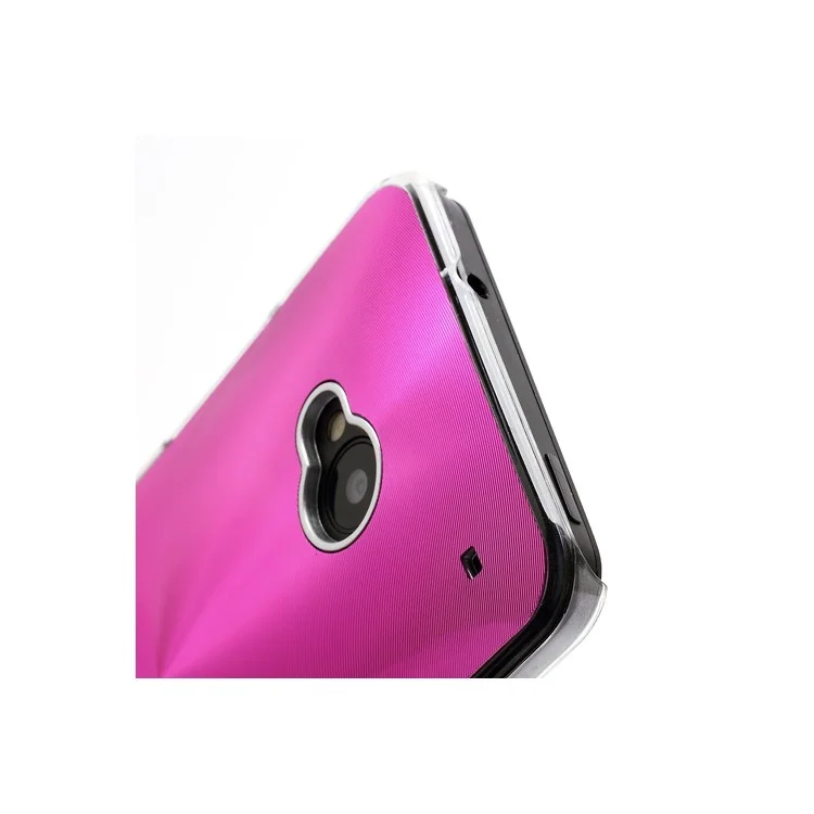 CD Veins Metal Aluminium Hard Case Shell for HTC One M7 801e - Rose