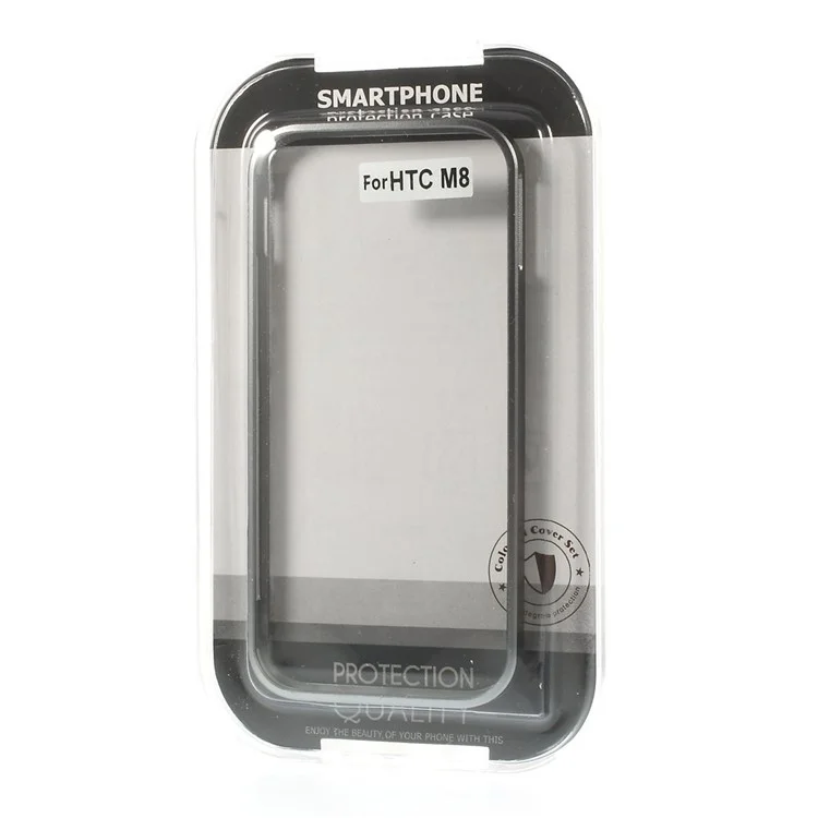 Grey Aluminum Alloy Sliding Bumper Frame for HTC One M8