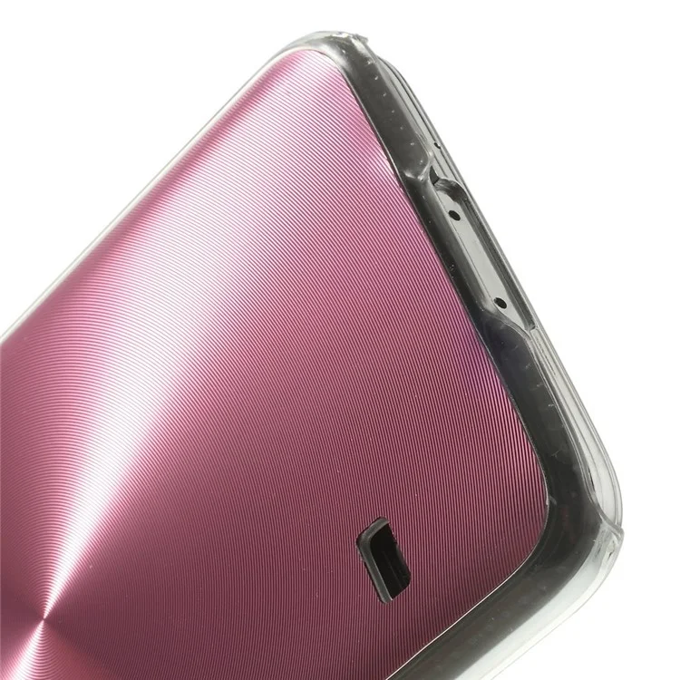 Pink Metallic CD Veins Hard Back Case for Samsung Galaxy S5 G900 G900F