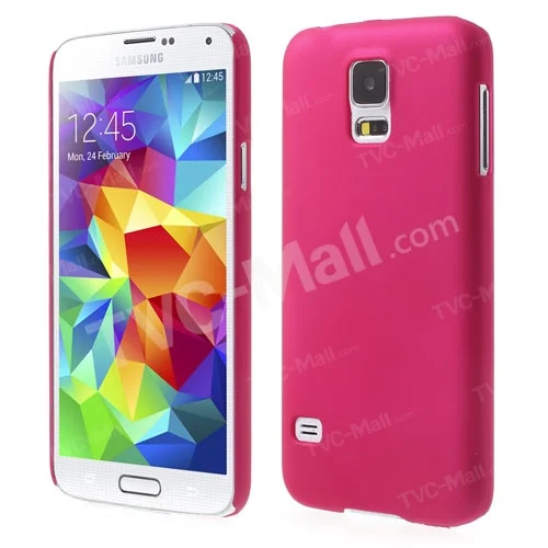 Rose Rubberized Hard PC Cover for Samsung Galaxy S5 G900 GS 5