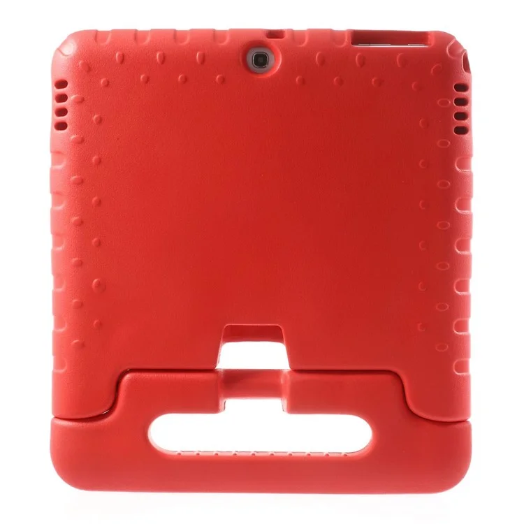 Protective Kids Thick EVA Foam Handle Stand Case for Samsung Galaxy Tab 4 10.1 T530 T531 T535 - Red