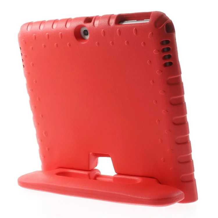 Protective Kids Thick EVA Foam Handle Stand Case for Samsung Galaxy Tab 4 10.1 T530 T531 T535 - Red