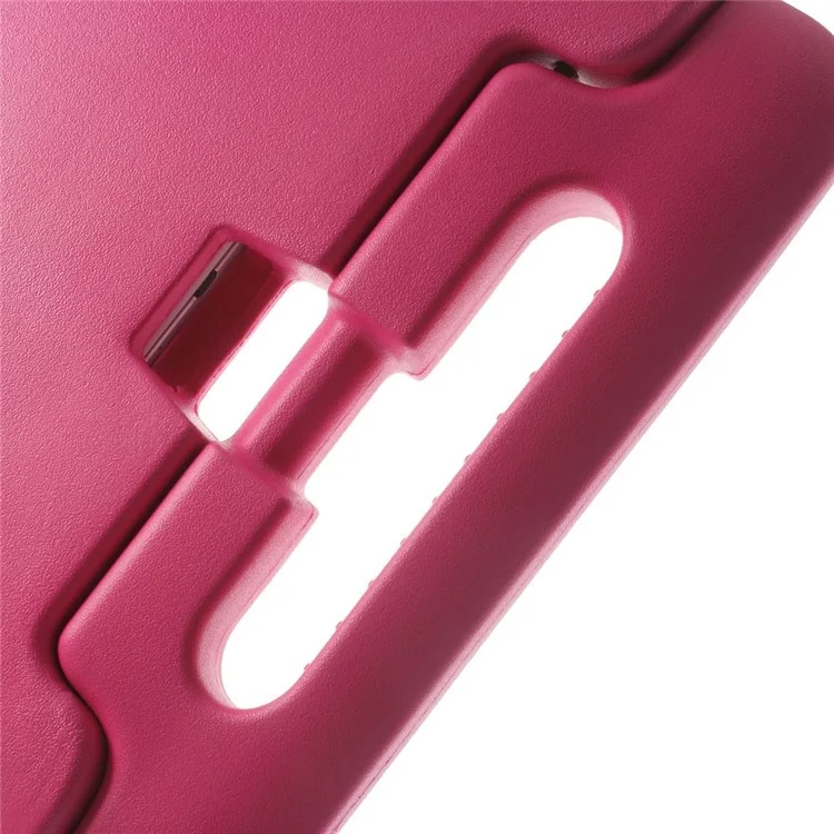 Lightweight Kids Thick EVA Foam Handle Stand Case for Samsung Galaxy Tab 4 10.1 T530 T531 T535 - Rose