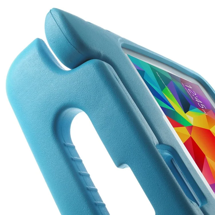 Handle Stand Soft EVA Foam Kids Tablet Case for Samsung Galaxy Tab 4 10.1 T530 T531 T535 - Blue