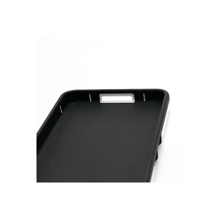 Cube Design TPU & Plastic Hybrid Case for BlackBerry Z10 BB 10 - Black / White
