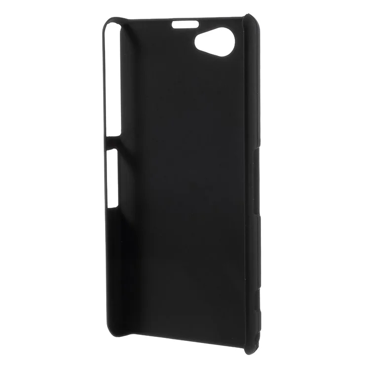 Black Rubberized Hard Skin Case for Sony Xperia Z1 Mini Compact D5503