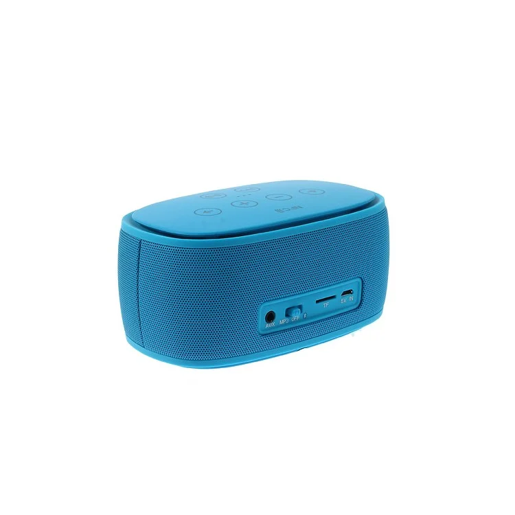 Smart Music 1+1 NFC Bluetooth Speaker 3D Surround Sound Effect - Blue