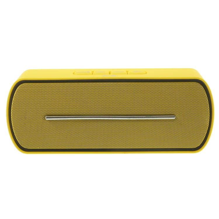 Yellow Y8 Portable Super Bass Bluetooth Speaker with MIC Support FM / U Disk / TF Card / AUX-input