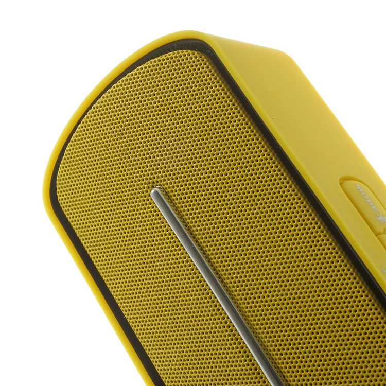 Yellow Y8 Portable Super Bass Bluetooth Speaker with MIC Support FM / U Disk / TF Card / AUX-input
