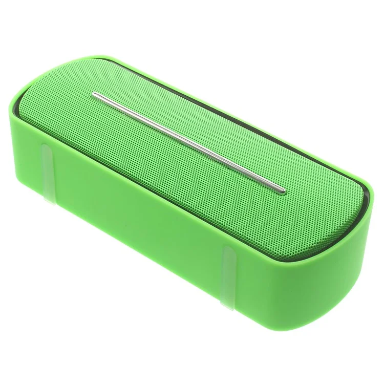 Green Y8 Portable Super Bass Bluetooth Speaker with MIC Support FM / U Disk / TF Card / AUX-input