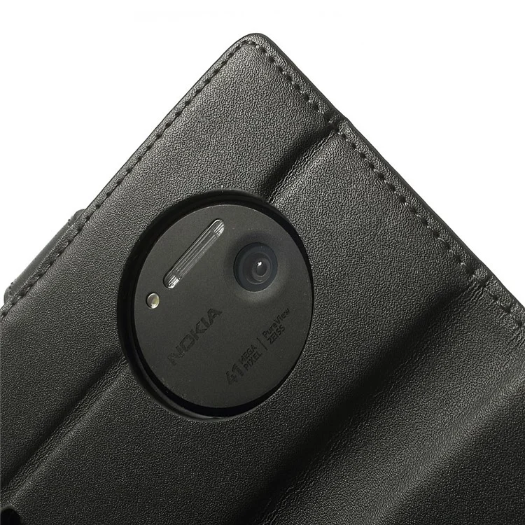 Split Genuine Leather Wallet Leather Case for NOKIA Lumia 1020 EOS 909 RM-876