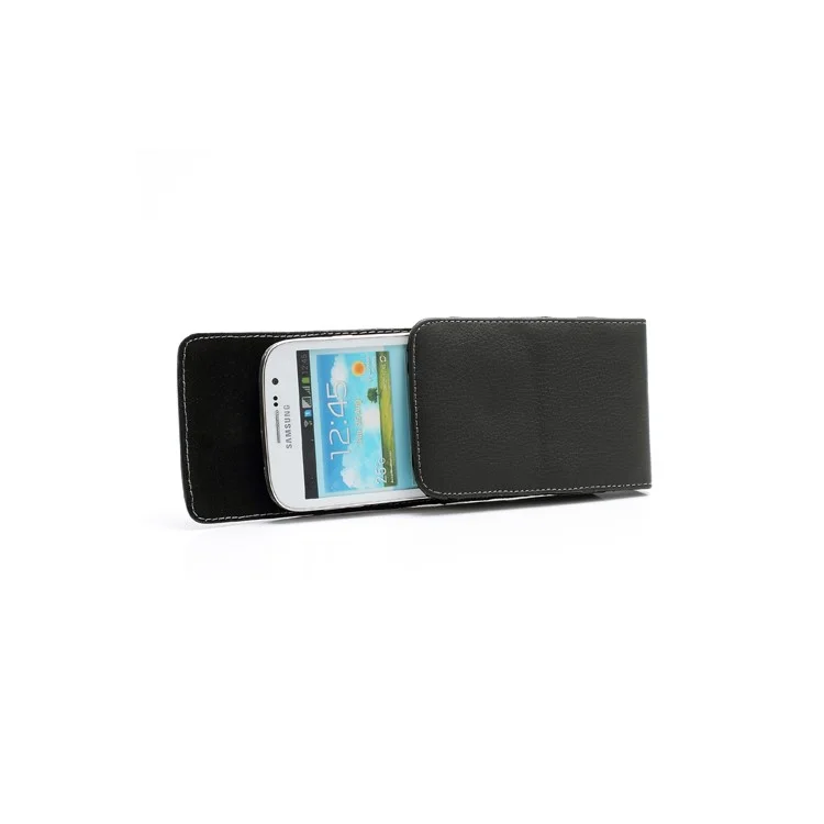 Leather Holster Pouch Case Cover w/ Belt Clip for Samsung Galaxy Grand I9080 I9082