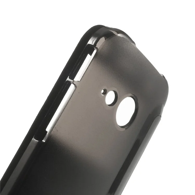 Black Folio View Window Leather Flip Case for HTC One Mini 2 / M8 Mini