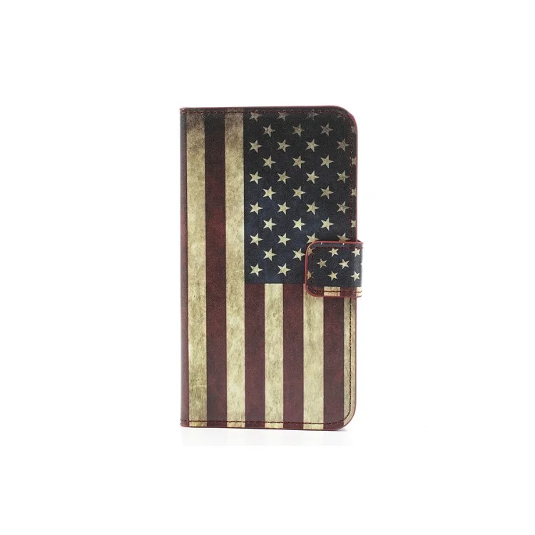Vintage USA National Flag for Samsung Galaxy Note 3 N9000 N9002 Wallet Leather Cover