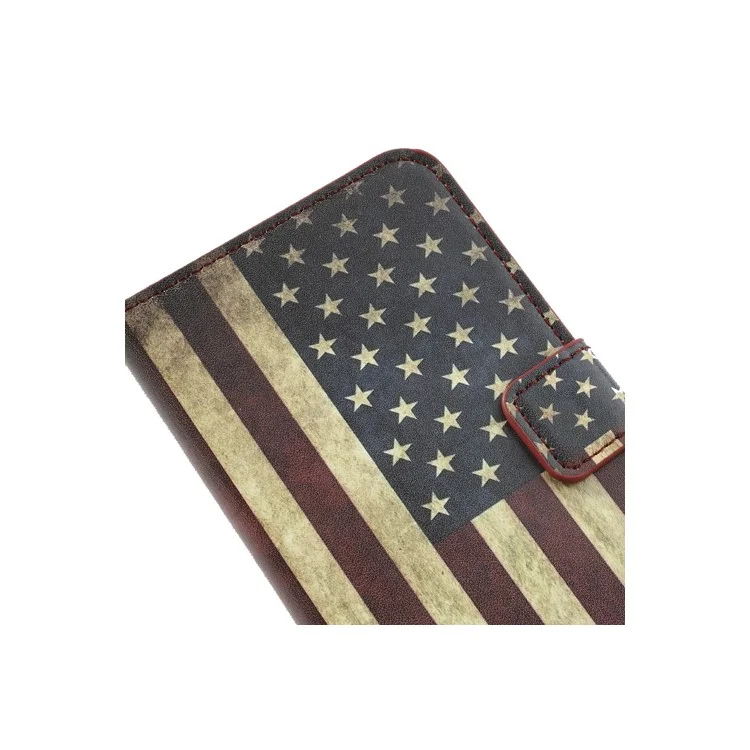 Vintage USA National Flag for Samsung Galaxy Note 3 N9000 N9002 Wallet Leather Cover