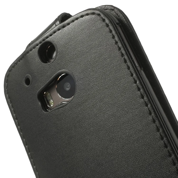 Vertical Magnetic Flip Leather Case Cover for HTC One M8