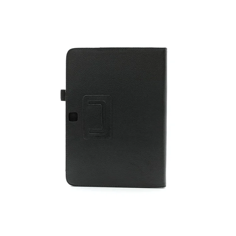 Black Litchi Leather Stand Case for Samsung Galaxy Tab 3 10.1 P5200 P5210