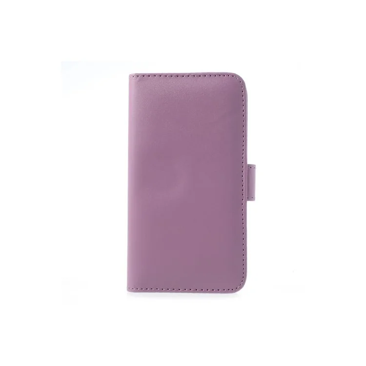 Purple Leather Wallet Stand Case for Samsung Galaxy S5 SV G900 w/ 3 Card Slots