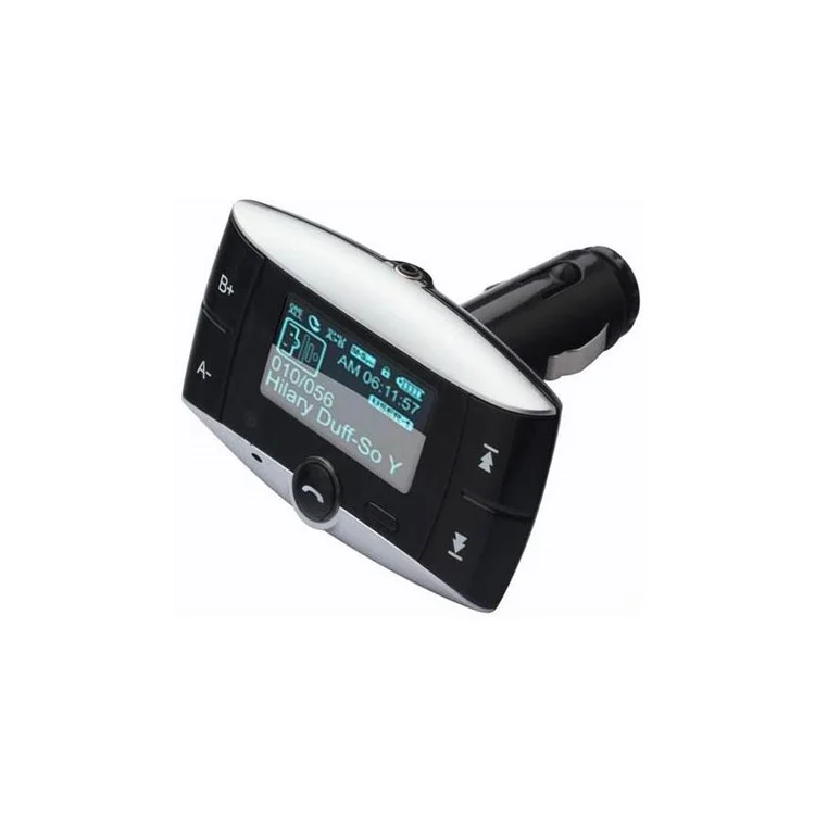 Bluetooth MP3 SD MMC Car Kit FM Transmitter Modulator Handsfree Remote