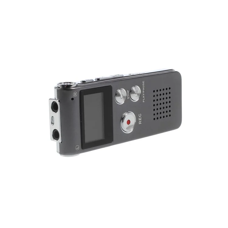 SK-012 Portable 8GB Digital Voice Recorder USB Flash Drive MP3 Player - Grey