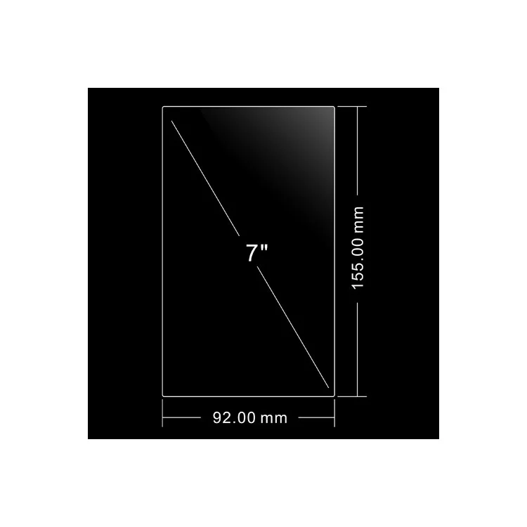 Universal 7-inch Clear Screen Protector Film for Tablet PCs, Size: 155 x 92mm