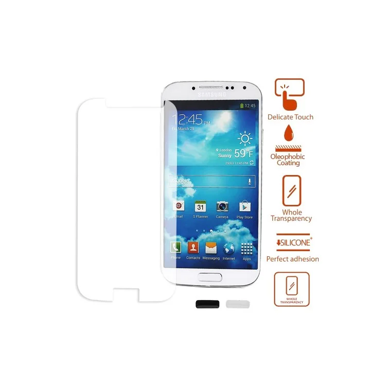 Explosion-proof Tempered Glass LCD Screen Protector for Samsung Galaxy S4 IV i9500 i9502 i9505