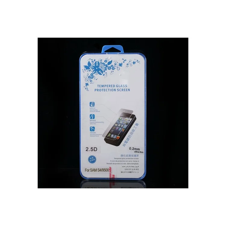 0.2mm 2.5D Anti-explosion Tempered Glass Protective Film for Samsung Galaxy S4 I9500 I9502 I9505