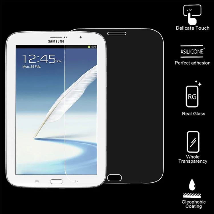 Smooth Clear 0.6mm Tempered Glass Screen Protector for Samsung Galaxy Note 8.0 N5110 N5100