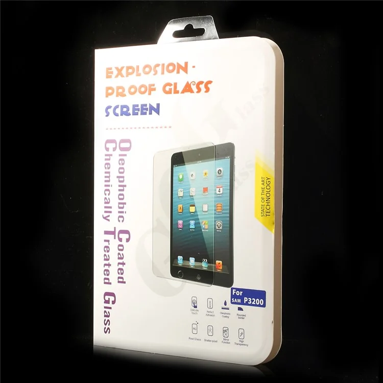 HD Clear 0.5mm Tempered Glass Screen Film for Samsung Galaxy Tab 3 7.0 P3200 P3210 (with Package)