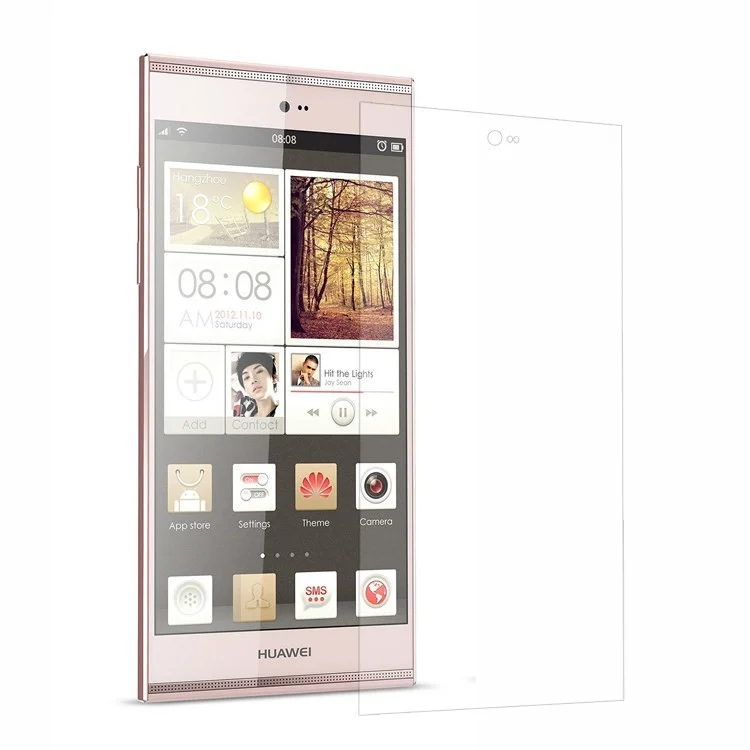 Clear LCD Screen Protector Film for Huawei Ascend P7