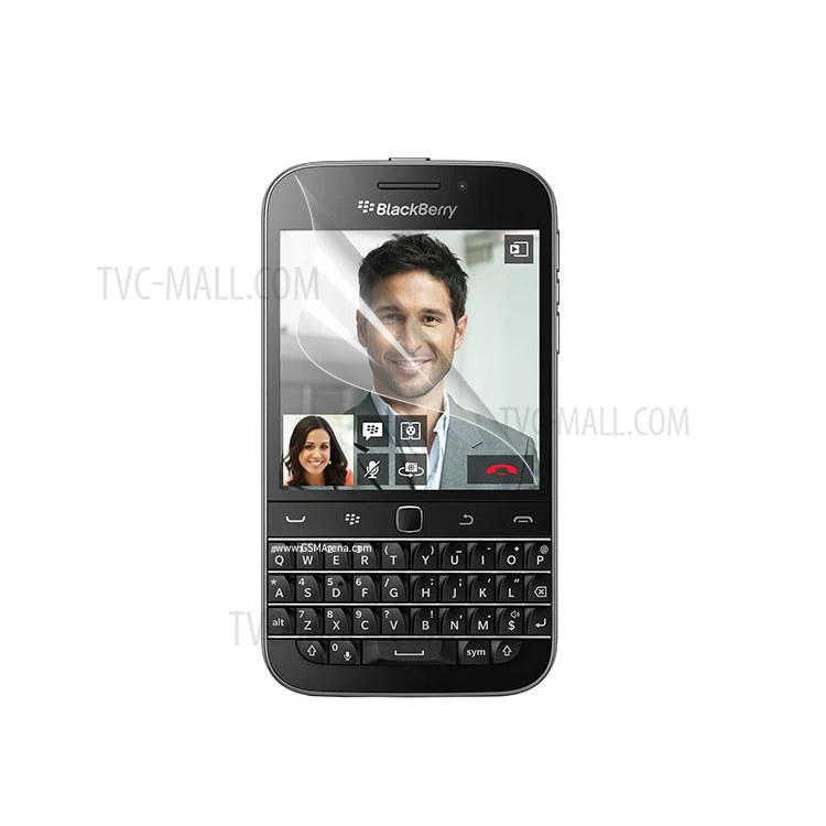 Clear LCD Screen Protector Film Cover for BlackBerry Classic Q20