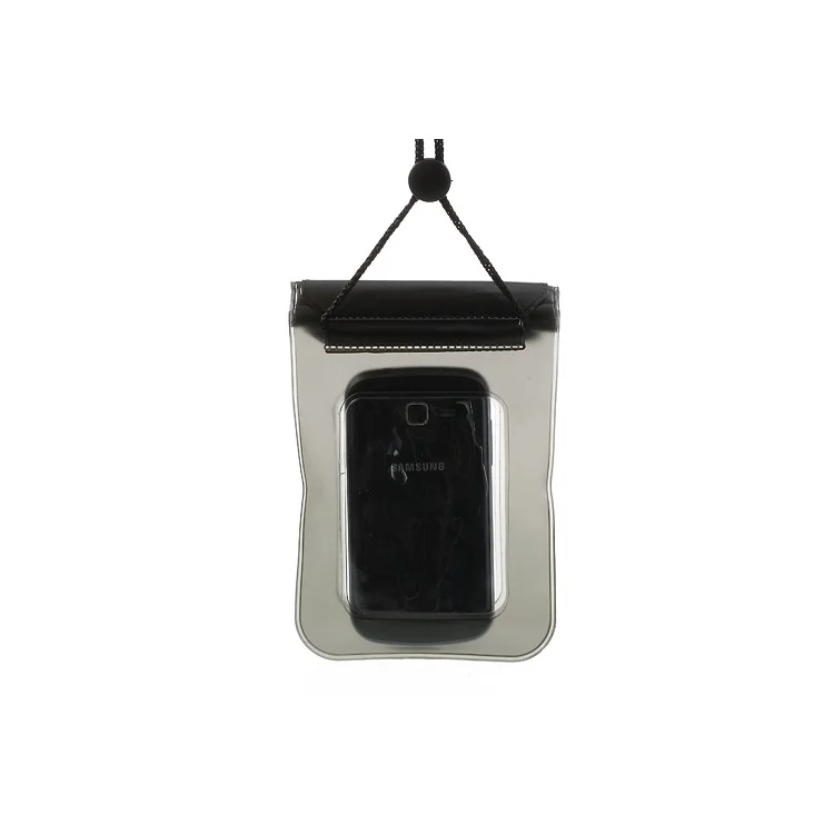 Black Waterproof Dry Bag Pouch for iPhone 5 5s 5c Samsung I9190 S7572 Etc, Fat Size: 11 x 10cm