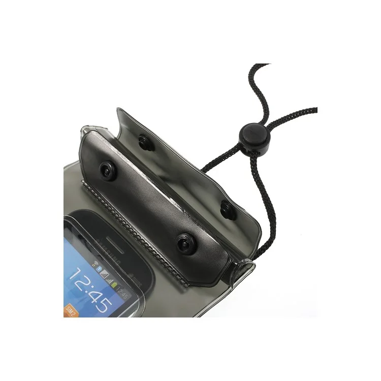 Black Waterproof Dry Bag Pouch for iPhone 5 5s 5c Samsung I9190 S7572 Etc, Fat Size: 11 x 10cm