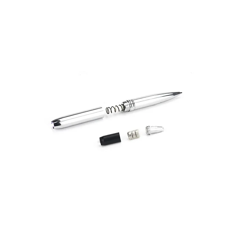 3 in 1 Stylus Touch Pen w/ Ballpoint Pen LED Flashlight for iPhone iPad iPod Samsung HTC LG Nokia - Black