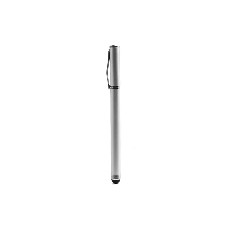 Silver Ball Point Pen Stylus for iPhone iPad Samsung with Capacitive Touch Screen