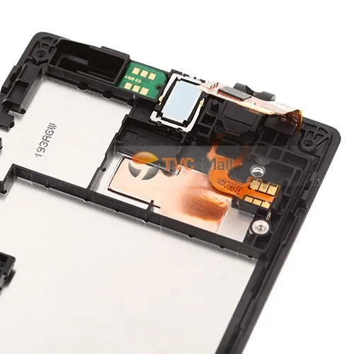 For Nokia Lumia 520 LCD Screen and Digitizer Assembly with Front Housing (OEM)