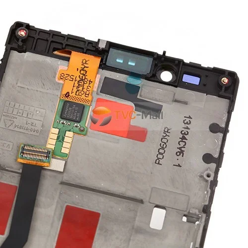 For Nokia Lumia 720 LCD Screen and Digitizer Assembly with Front Housing (OEM)