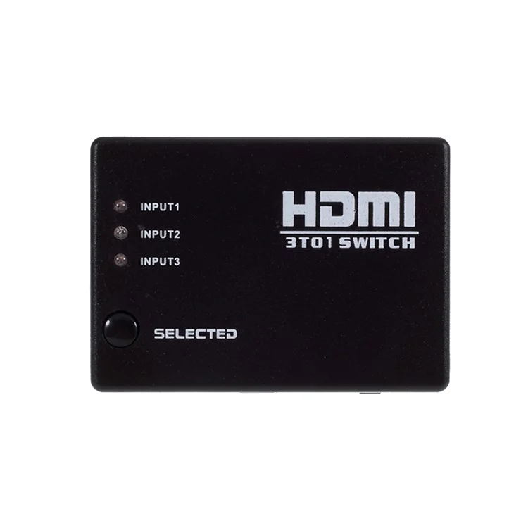 3 Port HDMI Switch Switcher 1080P w/Remote Control