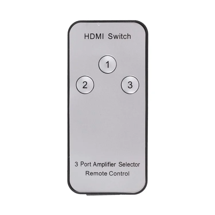 3 Port HDMI Switch Switcher 1080P w/Remote Control