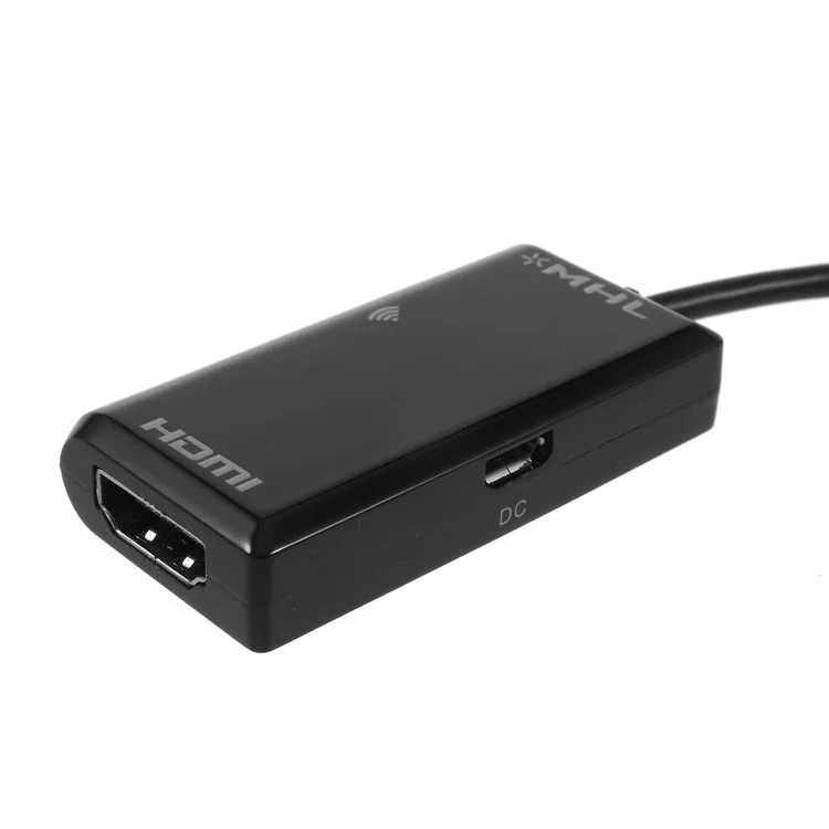 MHL Micro USB 5 Pin / 11 Pin Male to HDMI Female HDTV Adpater Cable with Remote Control