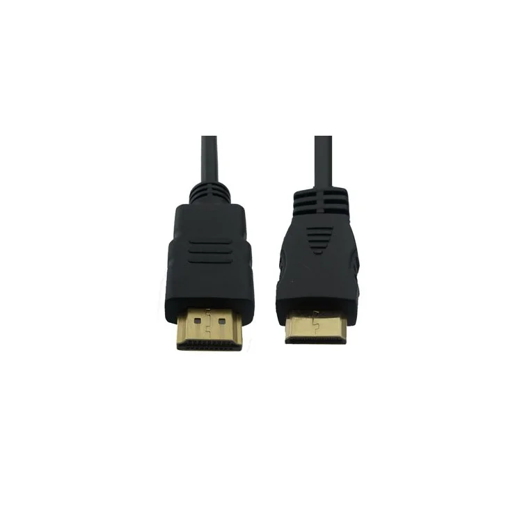 Mini HDMI Male to HDMI Male Gold Cable(1.8M)