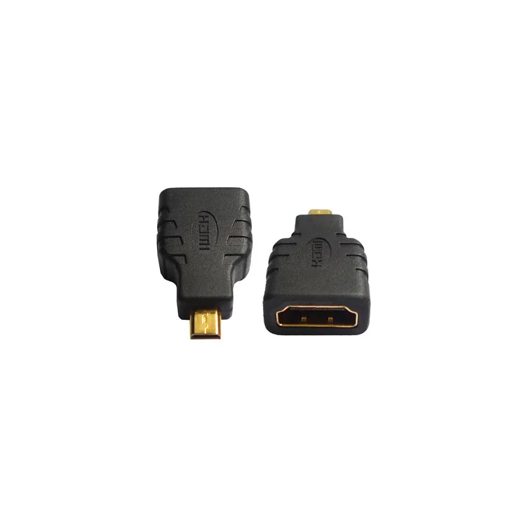 Gold Plate V1.4 Micro HDMI Type D to HDMI Type A Female adapter for Droid X,XT800 and EVO 4G