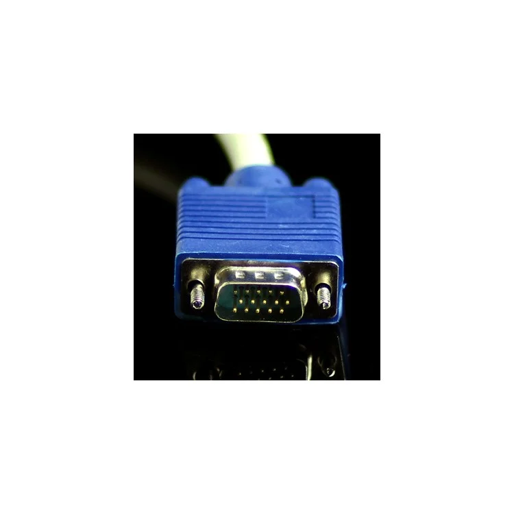 High Quality SVGA VGA Monitor M/M Male To Male Extension Cable,Length:1.5M