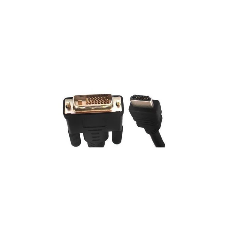 HDMI 19Pin Male to DVI 24+1 Pin Male connection (3m)