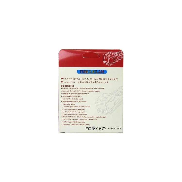 Lan Card USB 2.0(USB to RJ-45)