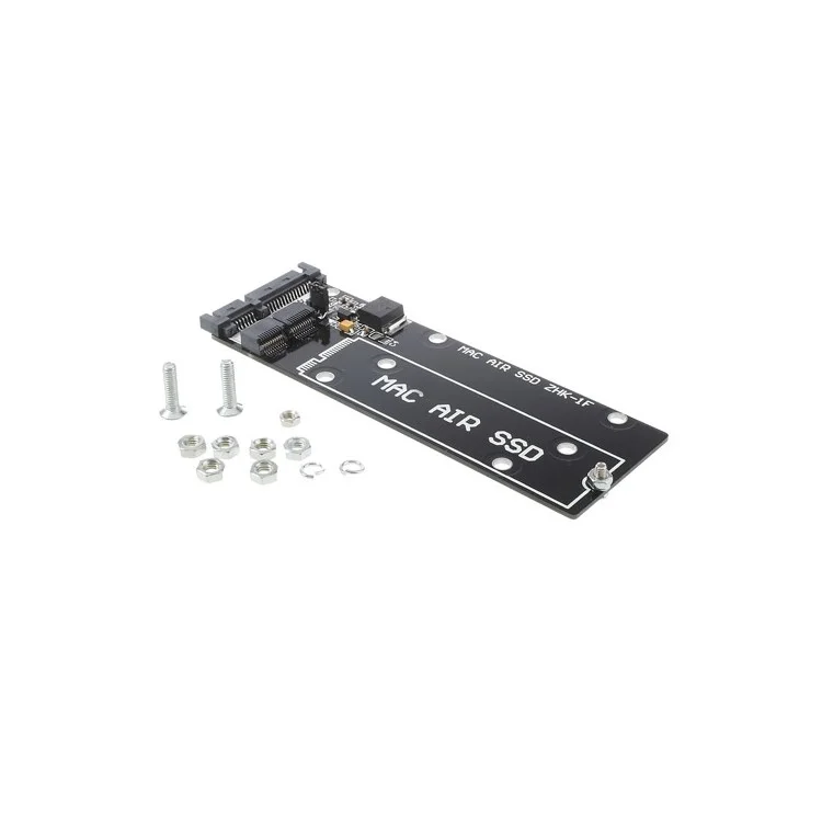 Apple MacBook Air SSD Convert to SATA 22p 3.3V Converter w/ Screws