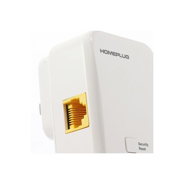 200Mbps Home-plug AV Powerline Network Ethernet Adapter Kit - US Plug